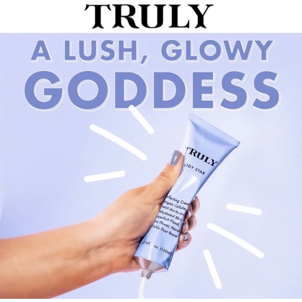 Targets Cellulite - Truly Body Star perfecting cream NIB